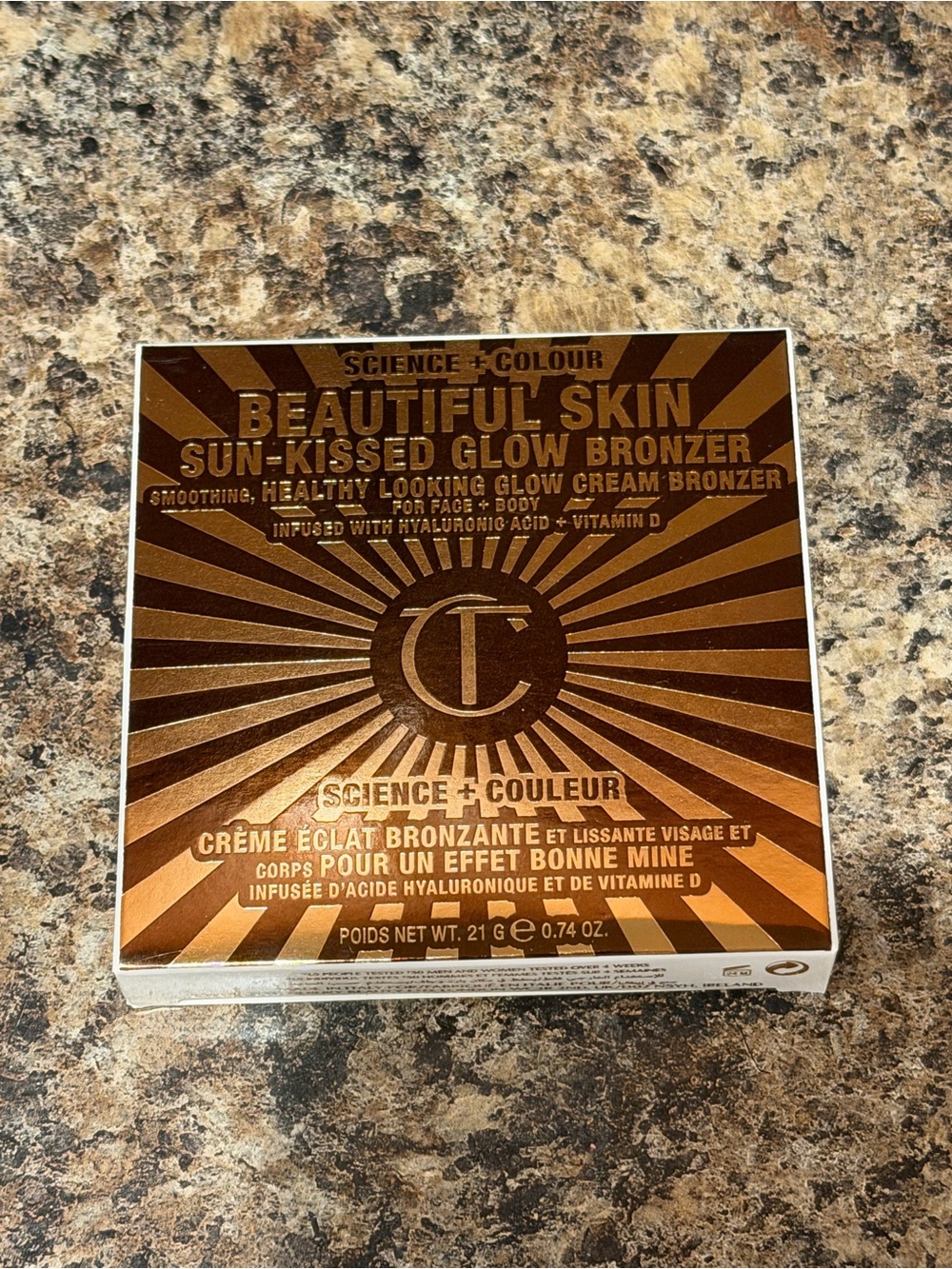NIB Charlotte Tilbury Beautiful Skin Sun-Kissed Glow Bronzer